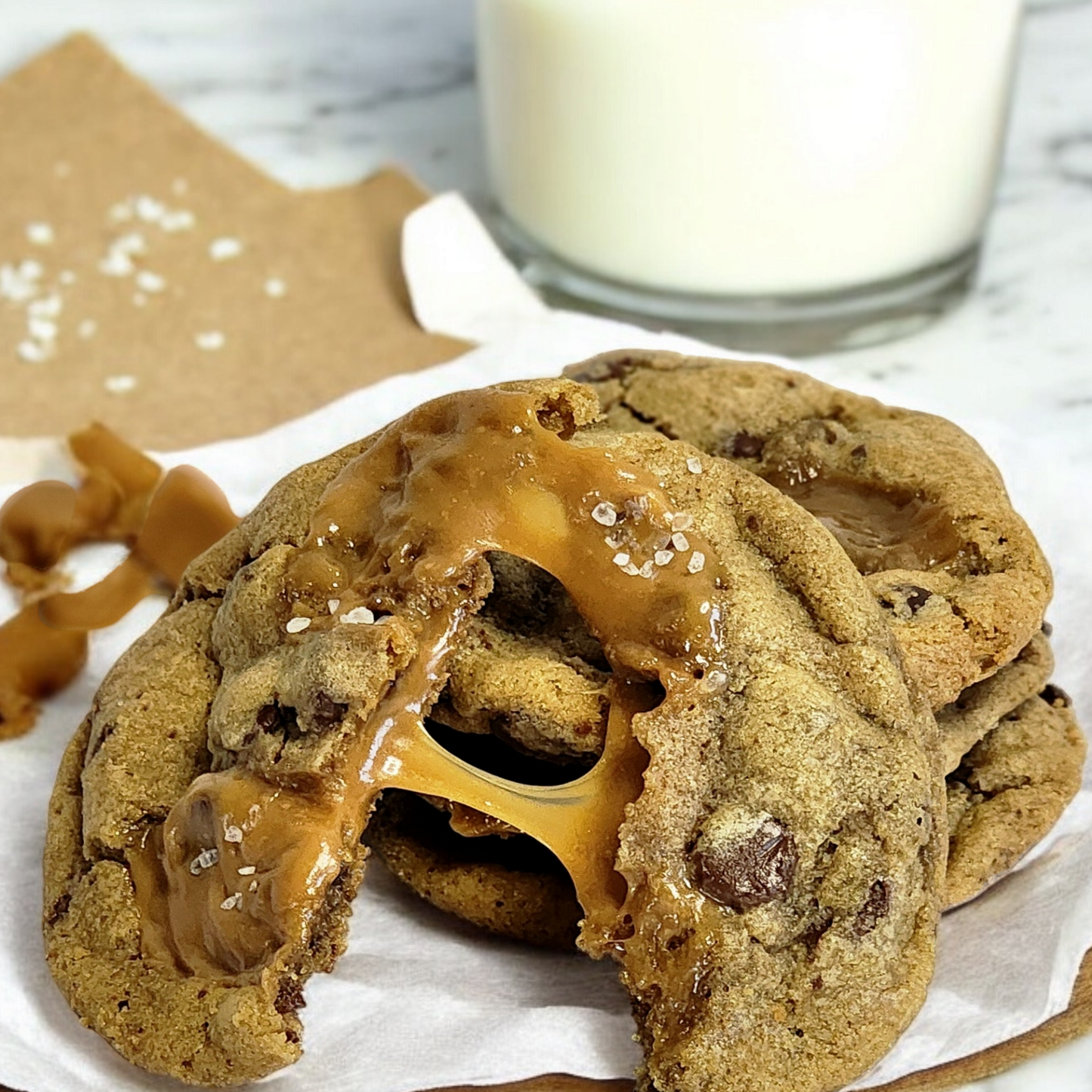 Cookies - Salted Caramel Chocolate Chip (4-pack)