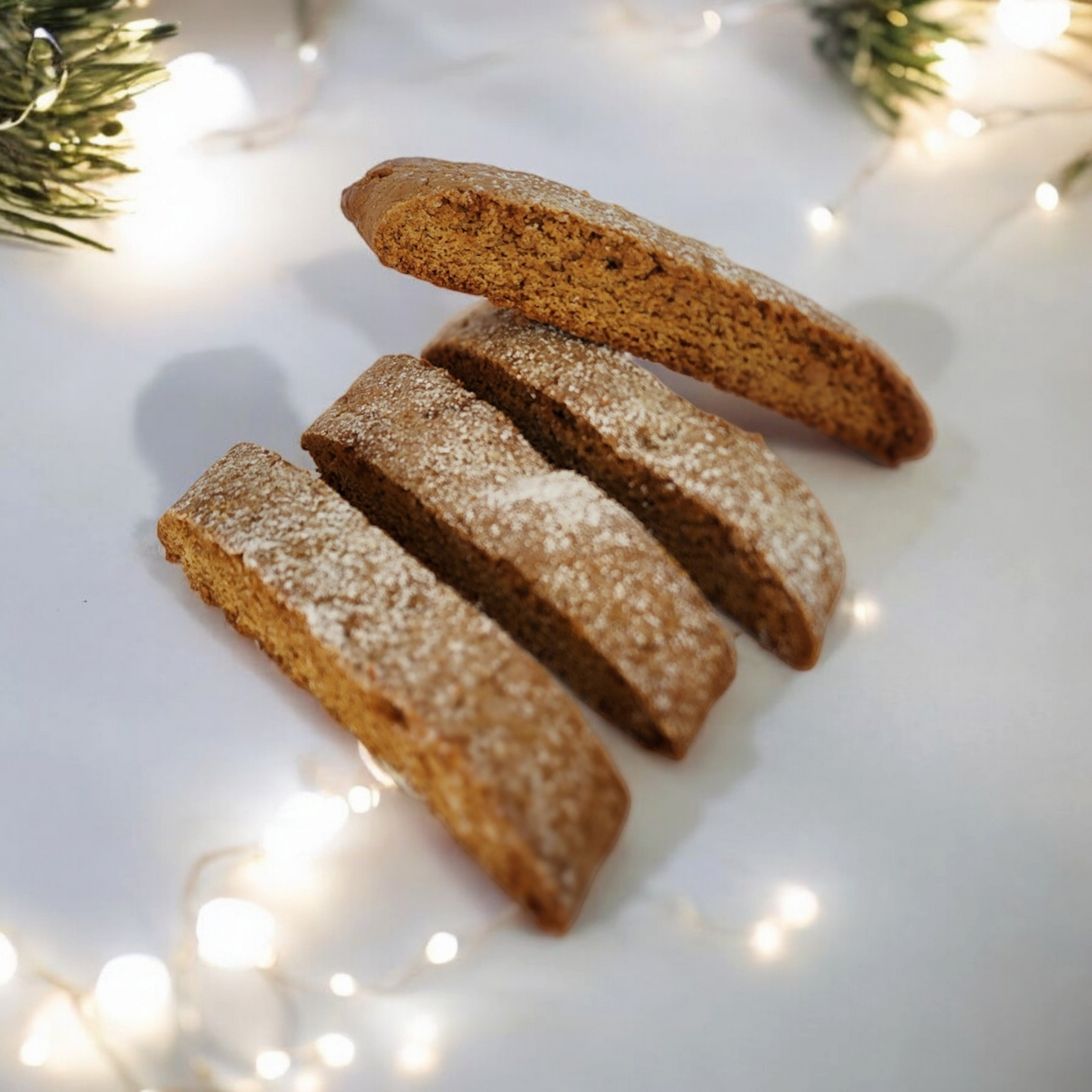 Holiday Biscotti - Gingerbread