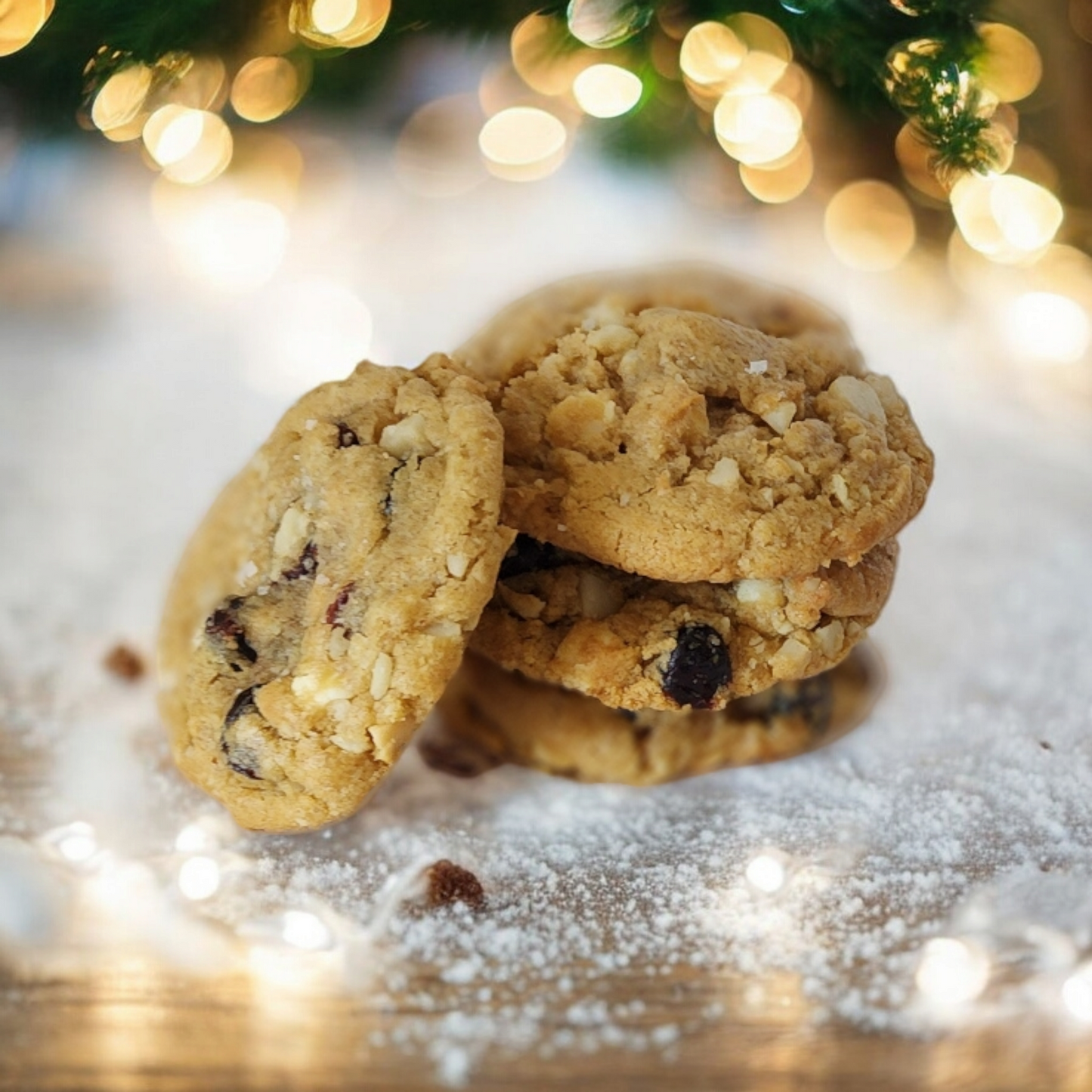 Holiday Cookies - Cran Macadamia Nut White Chocolate Chip